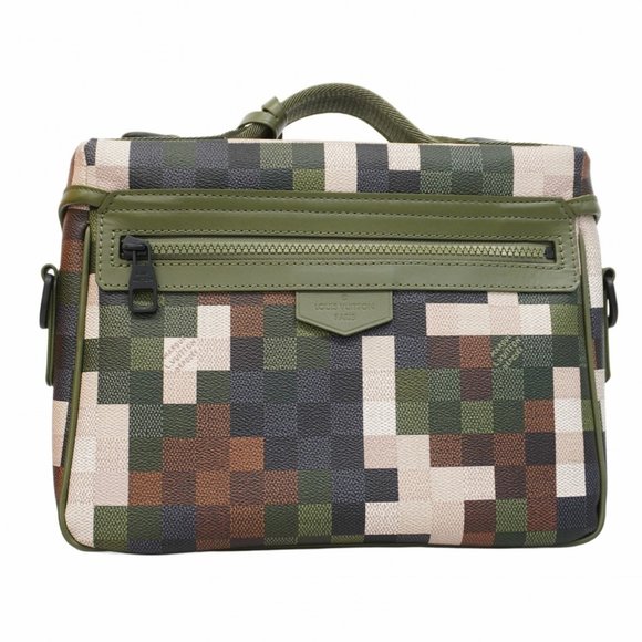 Louis Vuitton Handbag Damouflage LV Trail M24449 Green Men's - Picture 10 of 10